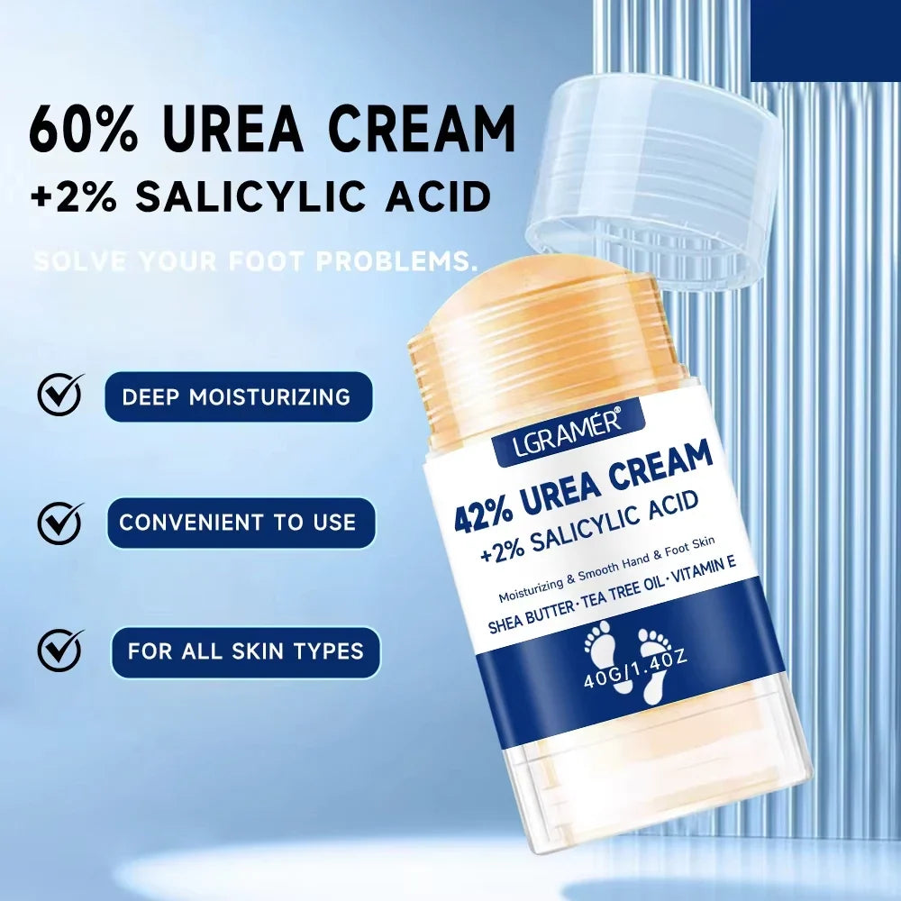 42% Urea Foot Cream + 2% Salicylic Acid Intensive Hydrating Foot And H ...