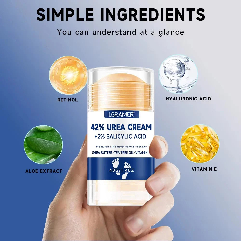 42% Urea Foot Cream + 2% Salicylic Acid Intensive Hydrating Foot And H ...