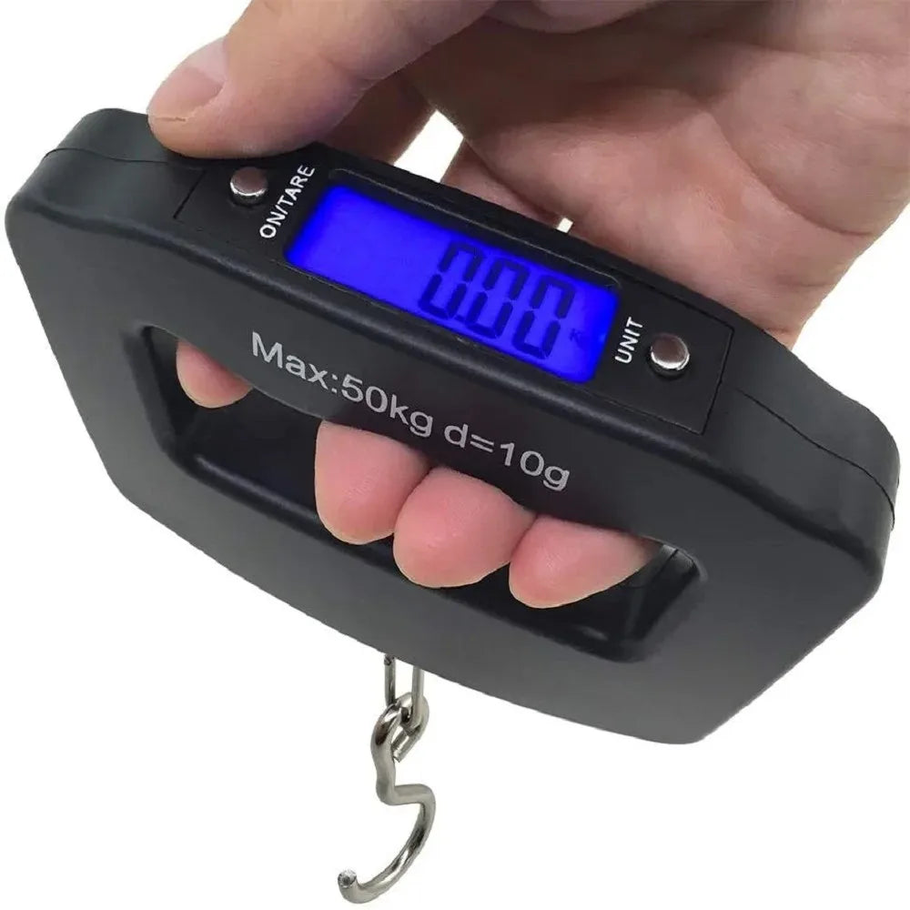 Digital Luggage Scale – 110 lb Portable Travel Weight Checker