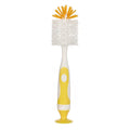 2 in 1 Mother-child Nylon Baby Bottle Cup Cleaning Brush Suction Stand Type Feeding Clean Tool Set